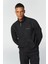 Hmlevon Zip Erkek Siyah Sweatshirt 921678-2001 1