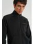 Hmlevon Zip Erkek Siyah Sweatshirt 921678-2001 6