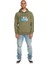 Landscape Lınes Hoodıe Yeşil Erkek Sweatshirt 3