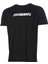 Erkek T-Shirt Siyah 911947-2001 Hummel Hmlelemental Logo Cotton Tee 5