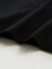 Baskılı Oversize Bisiklet Yaka T-Shirt - Siyah 3
