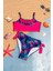 Desenli Kız Çocuk Mayo Bikini Takımı 1