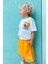 Girls & Boys Erkek Çocuk Şortlu Takım Sevimli Ayıcık Baskılı 1.5-5 Yaş, Ekru 1