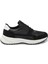 Siyah Deri-Tekstil Erkek Sneaker - E24I1AY56712-A01 3