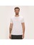 Solid Erkek T-Shirt - Kırık Beyaz 3