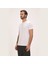 Solid Erkek T-Shirt - Kırık Beyaz 4
