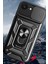 Apple iPhone 16E Kılıf Kamera Korumalı Sürgülü Yüzüklü Armor Tank Kapak + 1 Adet 9h Ekran Koruyucu Cam Set 2