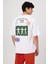 Ön Arka Baskılı Oversize Fit T-Shirt 2