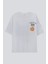 Ön Arka Baskılı Oversize Fit T-Shirt 5