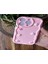 Apple iPhone 14 PRO YILDIZ DESENLİ ŞEKER PEMBESİ HAMUR SİLİKON 2