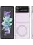 Samsung Galaxy Z Flip 4 Kılıf Magneticsafe Şeffaf Silikon - Şeffaf Mrayd 1