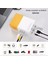 YG300 Akıllı Projeksiyon Cihazı Taşınabilir Mini LED 5V Powerbank Destekli Bluetooth Ekran Yansıtma (Mavi) 4