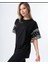 ✅ Unisex Oversize T-Shirt – Kol Baskılı, Trend ve Rahat Stil 1