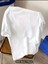 Line Grafik Baskılı Erkeklerin Yaratıcı Üstü, Rahat Kısa Kollu Crew Neck Oversize T-Shirt, Erkek 3