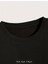 Line Grafik Baskılı Erkeklerin Yaratıcı Üstü, Rahat Kısa Kollu Crew Neck Oversize T-Shirt, Erkek 3