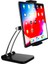 Ayarlanabilir Masaüstü Tablet ve Telefon Tutucu Stand (Siyah) 1