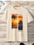 Oversize Unisex Gün Batımı T-Shirt 1