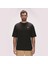 Damon Oversize Erkek T-Shirt - Siyah 1