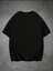 Akan Göz Desenli Oversize Siyah T-Shirt 3