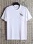 Unisex Şimşek Göz Basklı Pamuklu Oversize T-Shirt 1