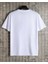 Unisex Şimşek Göz Basklı Pamuklu Oversize T-Shirt 2