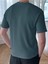 Unisex Erkek-Kadın Fitilli Bisiklet Yaka Triko T-Shirt 4