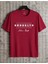 Unisex Yeni Sezon Oversize Brooklyn Baskılı Pamuklu Tshirt 1