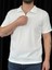 ✅ Erkek Ottoman Kumaş T-Shirt – Polo Yaka, Yarım Fermuar Detaylı 2