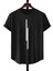 Çizgili Slim Oval Kesim 2li 100/100 Pamuklu T-Shirt 4