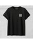 Unisex Üç Çizgi Baskılı Yeni Sezon Pamuklu Oversize Tshirt 1