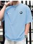 Yeni Sezon Bmw I Am Power Baskılı Pamuklu Oversize Tshirt 1