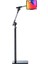Ayaklı 360 Derece Ayarlanabilir Teleskopik Metal Telefon - Tablet Tutucu Stand 130-160 cm (Gri) 1