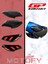 Gp Kompozit Yamaha Nmax 125 / 155 2015-2020 Uyumlu Grenaj Koruma Siyah 1