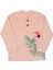 Kız Çocuk Pembe Papağan Baskılı 2'li Pijama Takımı - 1014743 2
