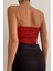 Zincir Askılı Crop Büstiyer T-Shirt 2