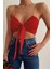 Zincir Askılı Crop Büstiyer T-Shirt 4