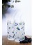 Pinterest Bardak Blueberry Desenli Isıya Dayanıklı Borosilikat 2 Adet Cam Pipetli Sunum Bardağı 1