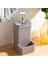13139 Lisbone Süngerlik Hazneli Banyo ve Mutfak Sıvı Sabunluk Taupe 550 ml 2