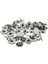 13MM 10 Adet Nikel Gümüş Renk Çıt Çıt Set 1