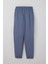 Erkek Çocuk Pijama Takımı Kare Desenli 4-8 Yaş, Mavi 5