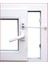 Anahtarlı Halatlı Pvc Kapı Pencere Emniyet Kilidi (4767) - MCT9069-1467 4