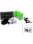 Solar Seyyar Panelli - Fiş Şarjlı 2in1 Yatay - Düz Model El Feneri - 3 Parça Ampul Kablolu - Powerbank (4887) 1