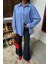 Klasik Oversize Poplin Gömlek 3421 5