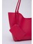 Fuşya SHK108 Çıtçıtlı Suni Deri Cüzdanlı Makyaj Çantalı Kadın El ve Omuz Çantası U:25 E:38 G:15 cm 5