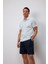 Regular Fit Dokulu Basic Düz Kısa Kollu Polo Tişört B4939AX25SM 3