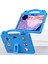 Honor Pad 9 Tablet Kılıfı Için Çizilmez Eva Sevimli Desenler Kickstand Kapağı ve Saplı-Gök Mavisi (Yurt Dışından) 4