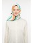 Yeşil Trend Twill Eşarp 1