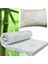 Bamboo 80 x 175 Yer Yatağı 10 cm Sünger Yatak Yıkanabilir Kılıflı Fonksiyonel (Bamboo Yastık Hediyeli) 1