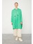 Benetton Kanguru Çepli Parlak Kumaş Tunik 2