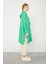 Benetton Kanguru Çepli Parlak Kumaş Tunik 3